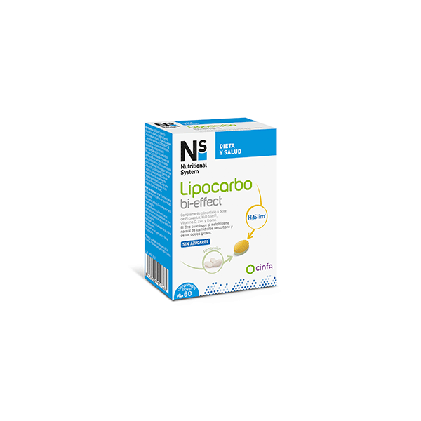 NS LIPOCARBO BIEFFECT 60 COMPRIMIDOS BICAPA