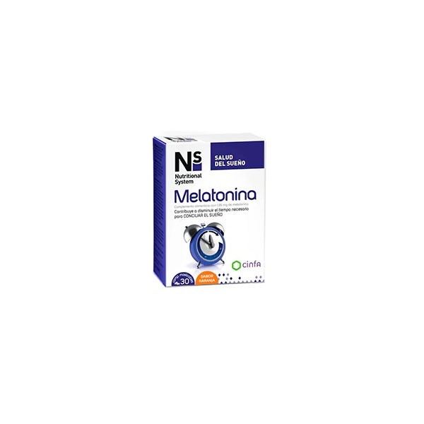NS MELATONINA 195 MG 30 COMP MASTICABLES