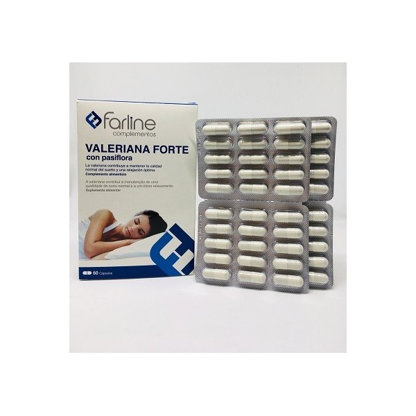FARLINE COMPLEMENTOS VALERIANA FORTE 150 MG 60 CAPS
