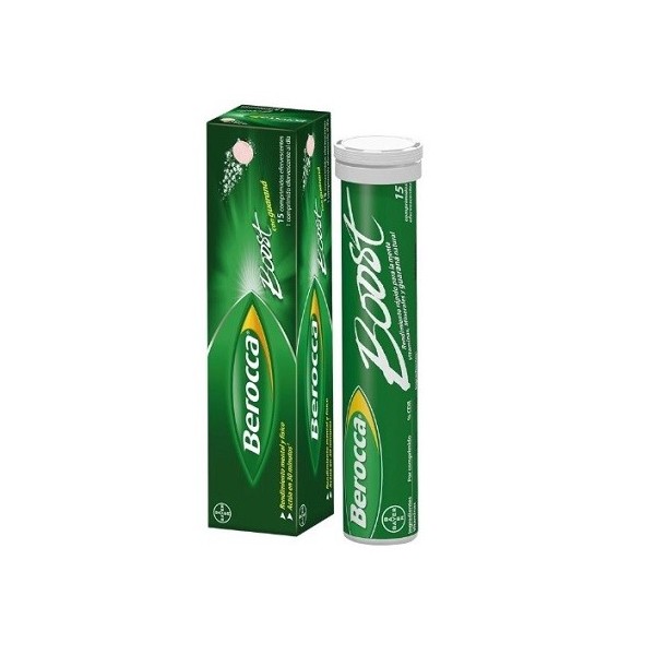 BEROCCA BOOST 15 COMPRIMIDOS EFERVESCENTES