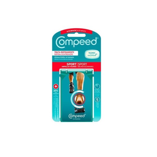 COMPEED SPORT AMPOLLAS PLANTA DEL PIE 5 UNIDADES