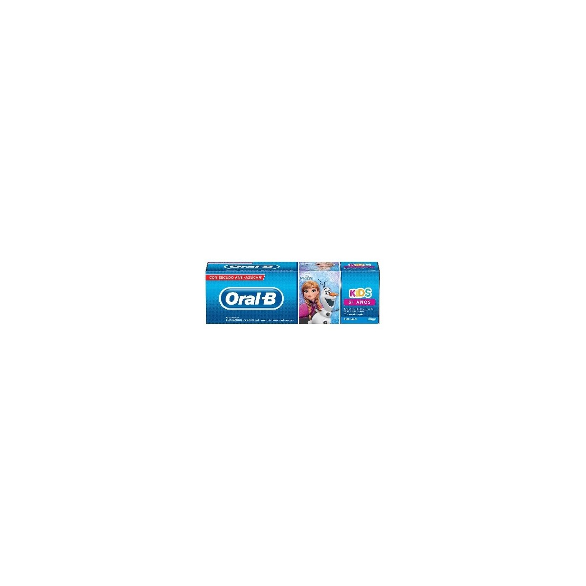 ORALB CARSFROZEN  PASTA DENTAL INFANTIL 3 AÑOS...