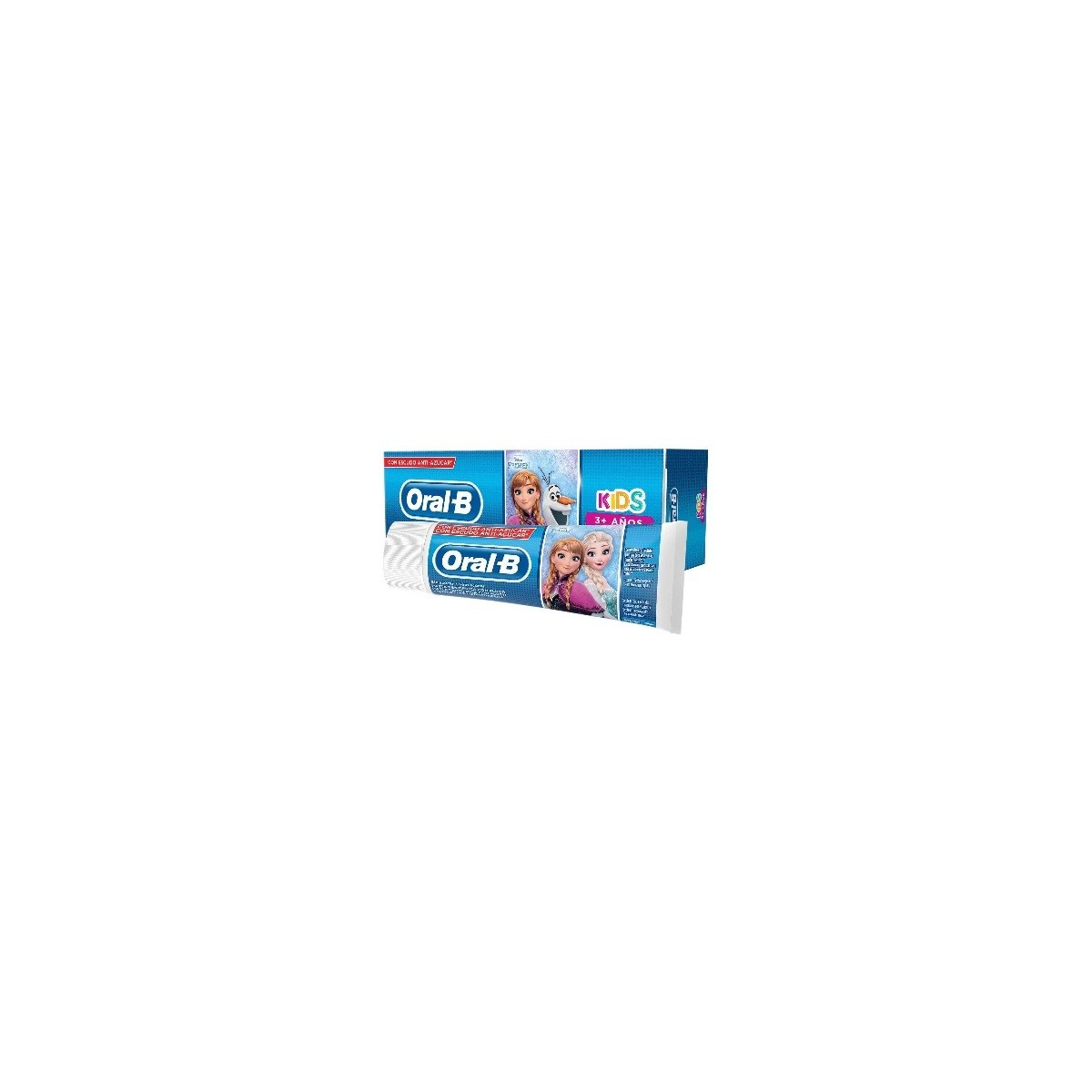ORALB CARSFROZEN  PASTA DENTAL INFANTIL 3 AÑOS...