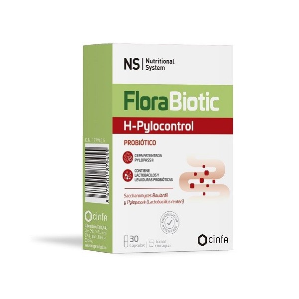 NS FLORABIOTIC HPYLOCONTROL 28 CAPSULAS