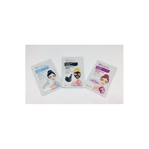 FARLINE MASCARILLA FACIAL CARBON MASK CREMA 8 ML