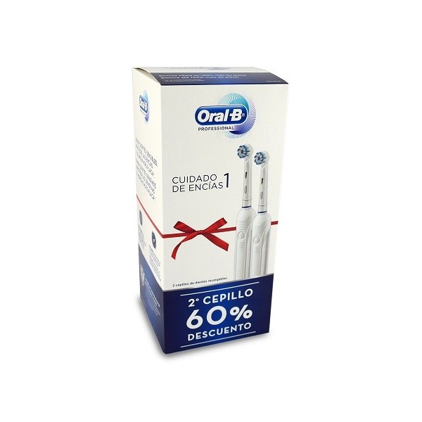 CEPILLO DENTAL ELECTRICO RECARGABLE ORALB PRO1 CUIDADO DE...