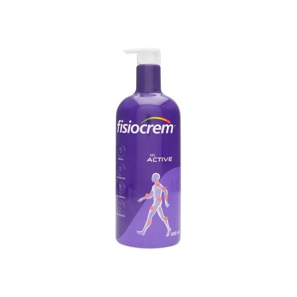 FISIOCREM GEL ACTIVE 1 ENVASE 600 ml