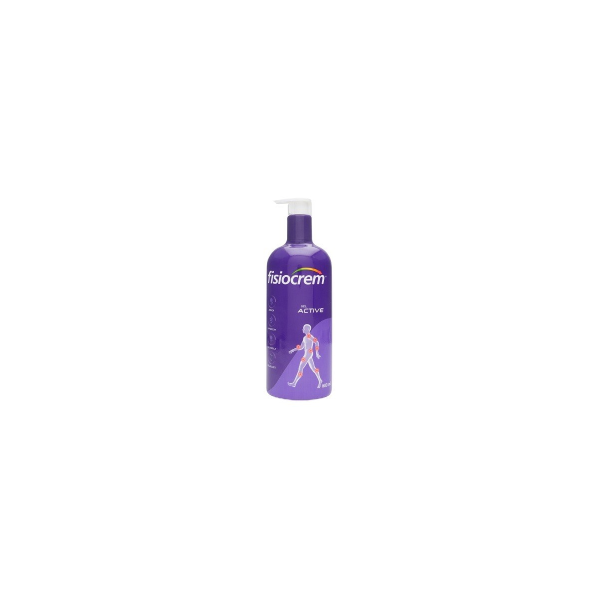 FISIOCREM GEL ACTIVE 1 ENVASE 600 ml