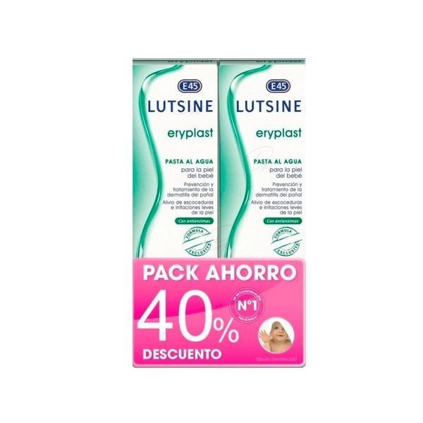 E45 LUTSINE ERYPLAST PASTA AL AGUA 2 ENVASES 75 g