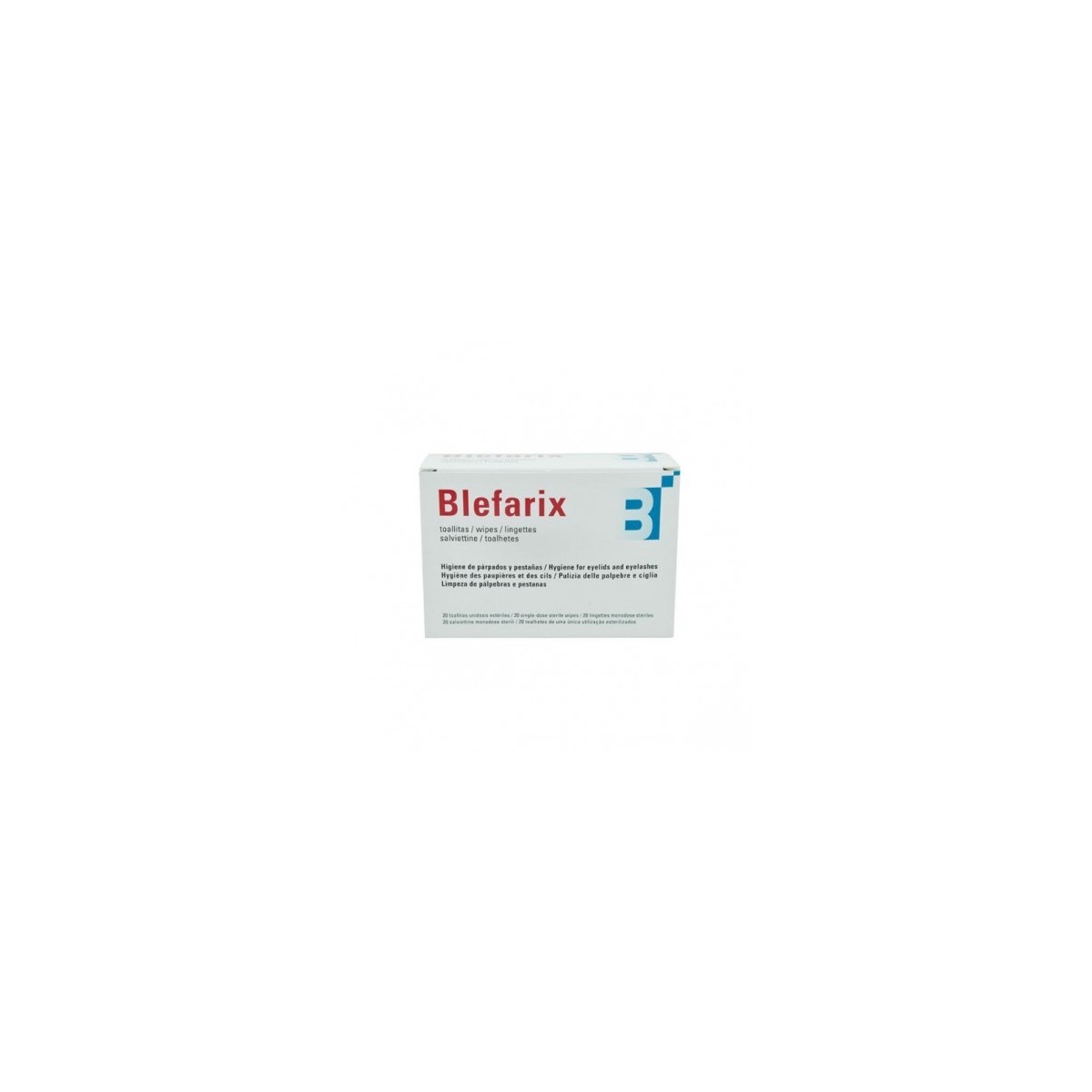 BLEFARIX TOALLITAS 25 ML 20 UNIDOSIS