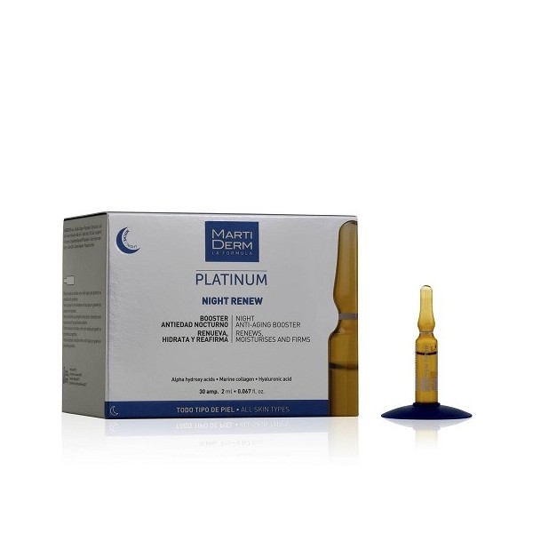 MARTIDERM NIGHT RENEW 30 AMPOLLAS