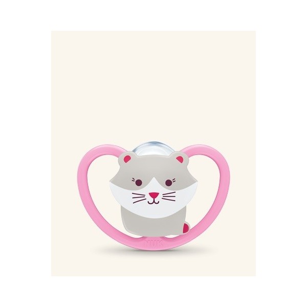 CHUPETE SILICONA NUK SPACE 1836 M 1 U