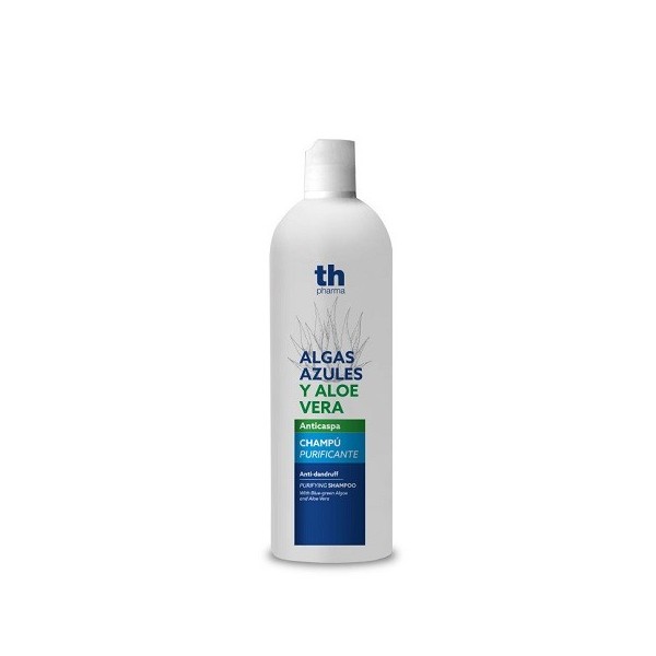 TH PHARMA CHAMPU ANTICASPA ALGAS AZULES Y ALOE VERA 750ML