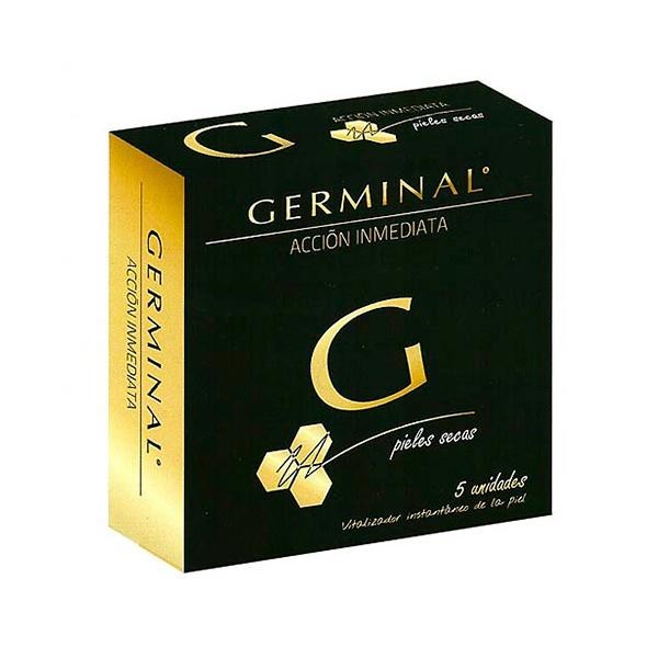 GERMINAL ACCION INMEDIATA PIEL SECA 5 AMP 15 ML