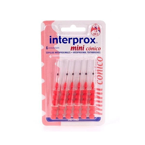 CEPILLO DENTAL INTERPROXIMAL MINI CONICO 6 U