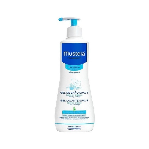 MUSTELA GEL DE BAÑO SUAVE 500 ML