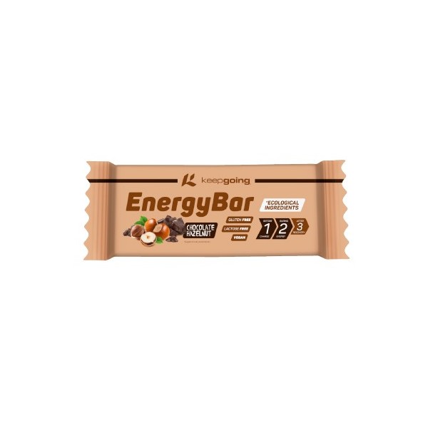 BARRITA KEEPGOING ENERGY BAR AVELLANAS CON CHOCOLATE 40GR