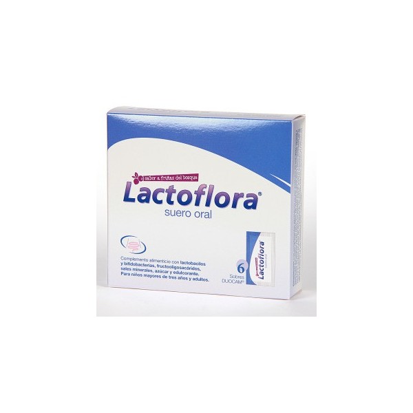 LACTOFLORA SUERO ORAL 6 SOBRES