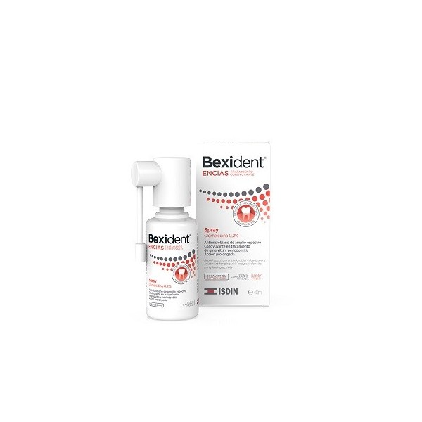 BEXIDENT ENCIAS SPRAY CLORHEXIDINA 02 TRATAMIENTO COADYUVANTE 40 ML