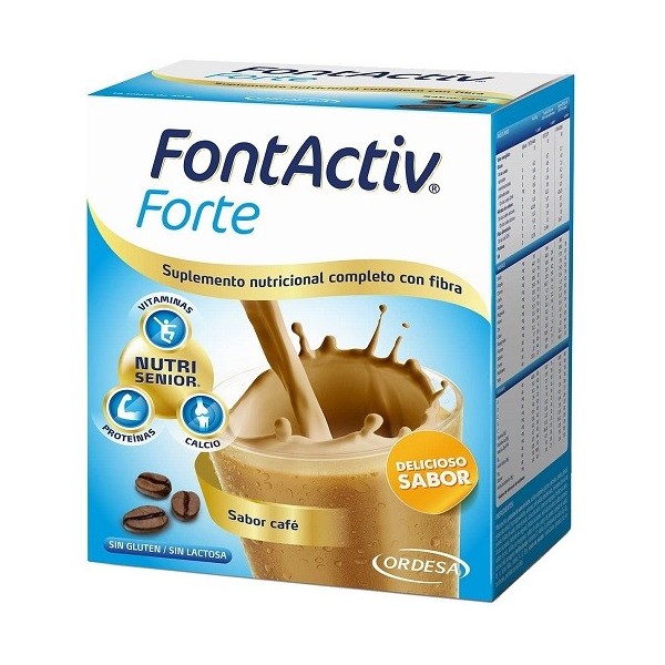 FONTACTIV FORTE 30 G 14 SOBRES CAFE
