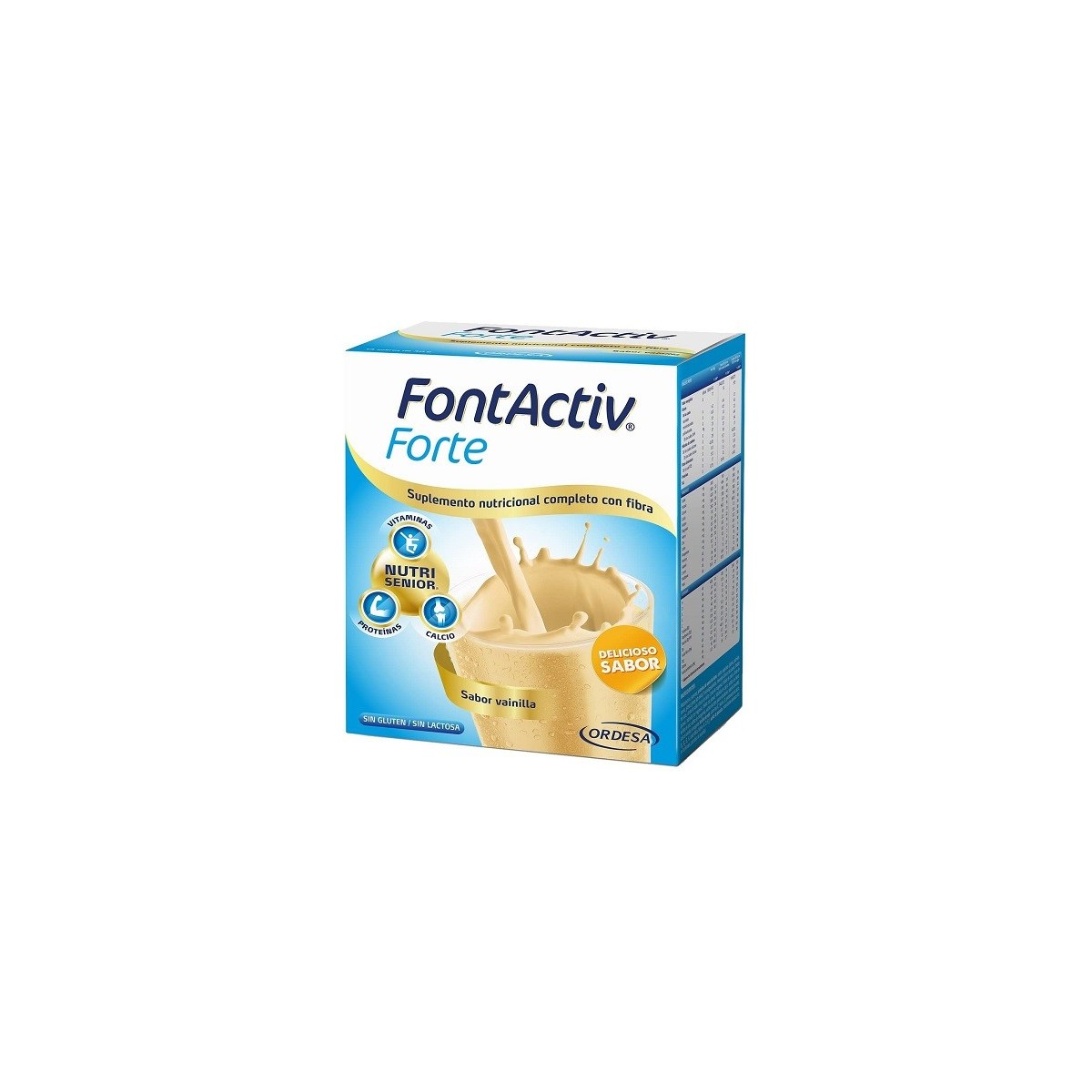 FONTACTIV FORTE 14 SOBRES 30 g SABOR VAINILLA