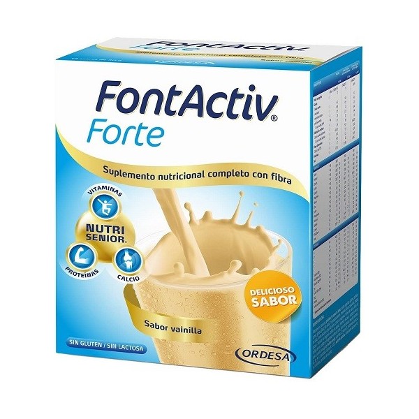 FONTACTIV FORTE 14 SOBRES 30 g SABOR VAINILLA