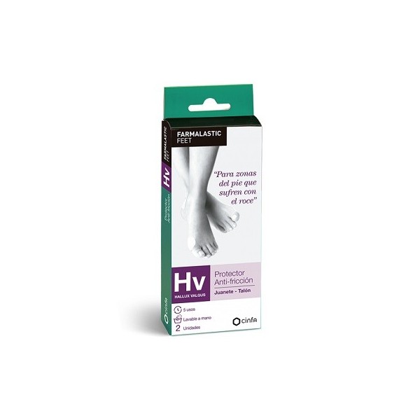PROTECTOR JUANETE TALON FARMALASTIC FEET ANTIFRICCION T...