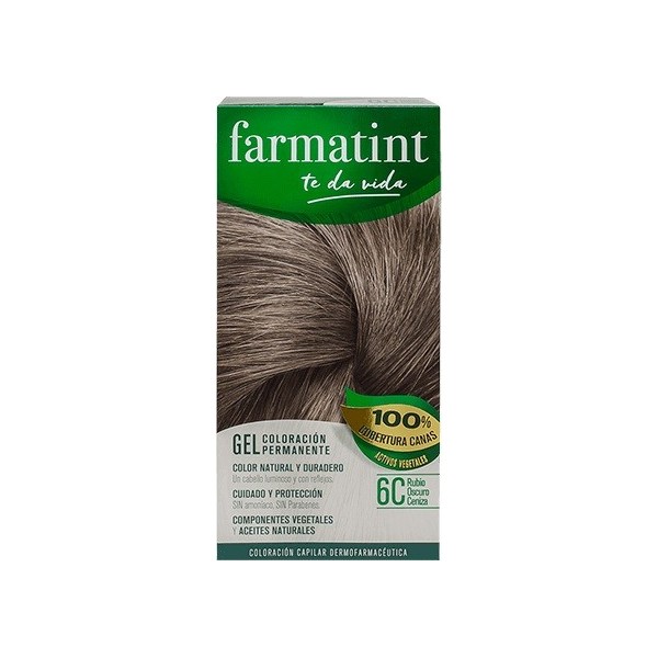 FARMATINT 135 ML RUBIO OSCURO CENIZA 6C