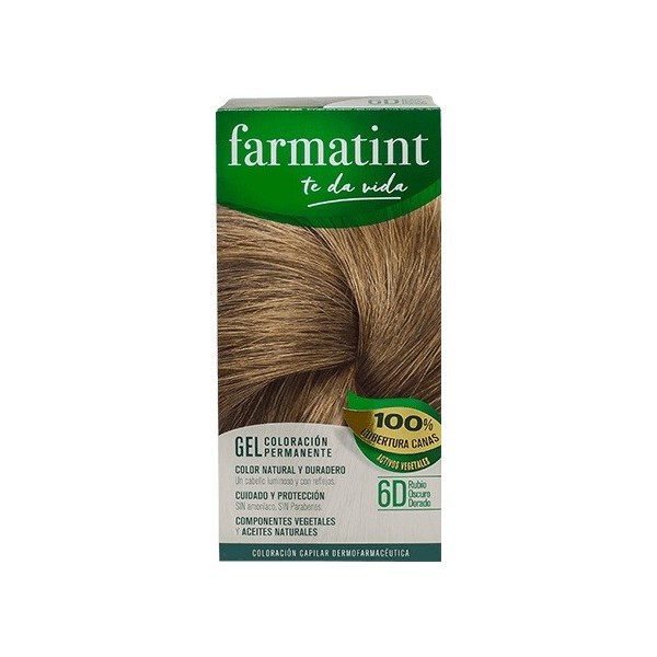 FARMATINT 135 ML RUBIO OSCURO DORADO 6D