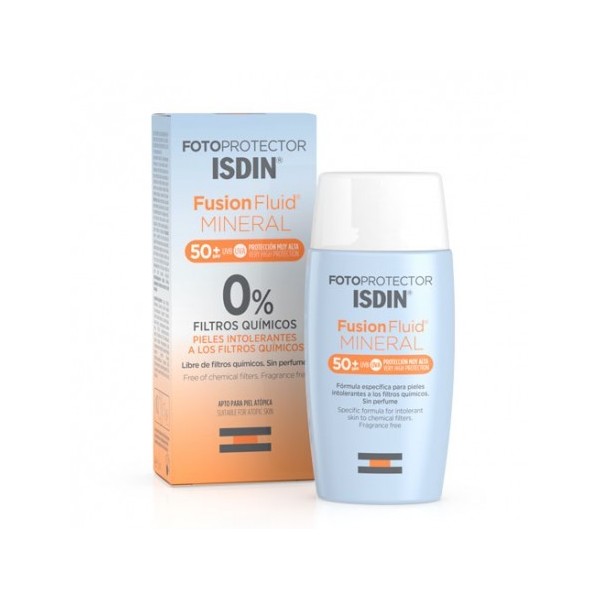 FOTOPROTECTOR ISDIN FUSION FLUID MINERAL SPF 50 50 ML