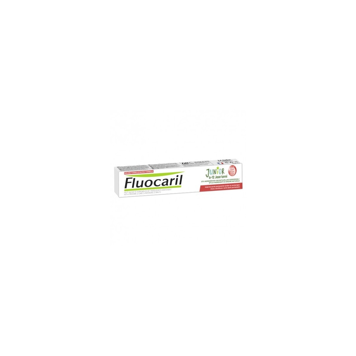FLUOCARIL JUNIOR 612 AÑOS 75 ML FRUTOS ROJOS