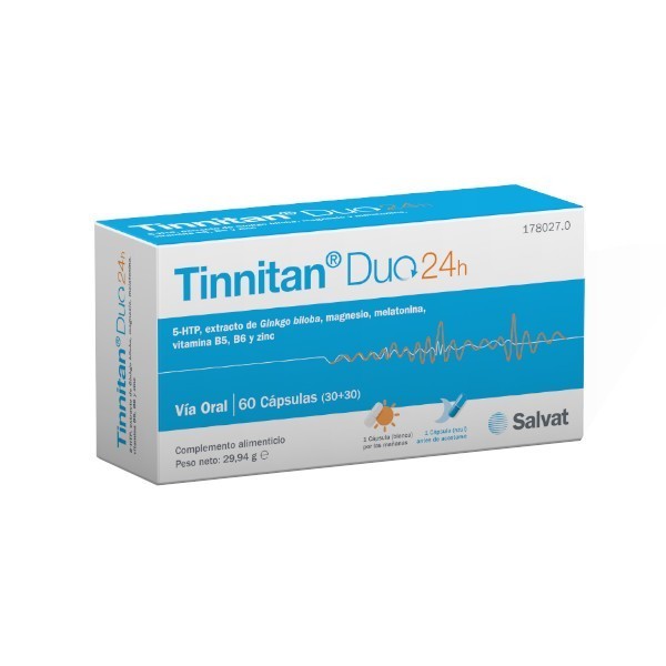 TINNITAN DUO 24 H 30 CAPSULAS 30 CAPSULAS