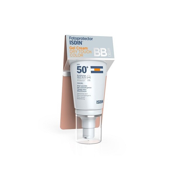 FOTOPROTECTOR ISDIN SPF50 GEL CREMA COLOR 50 ML