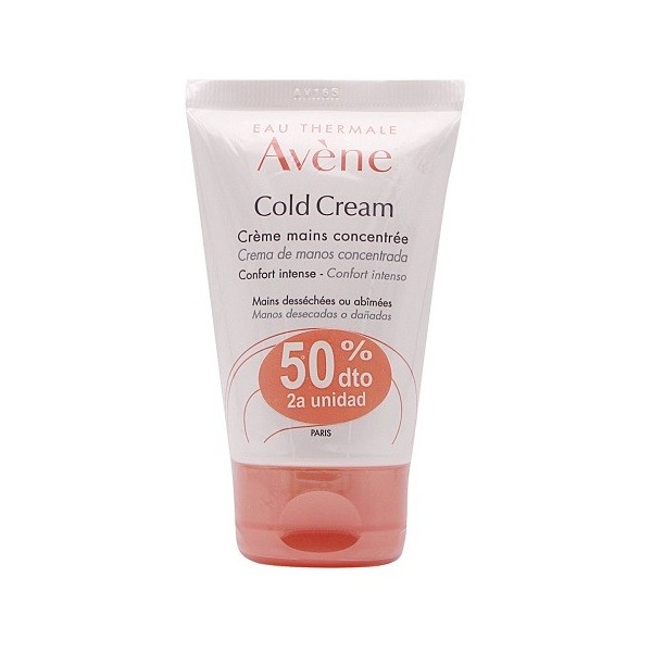 AVENE COLD CREAM CREMA DE MANOS CONCENTRADA 2 ENVASES 50 ml PACK DUO