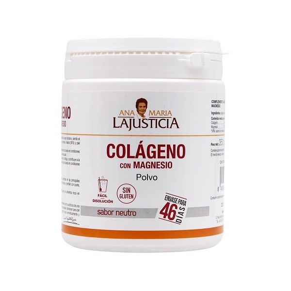 COLAGENO CON MAGNESIO POLVO ANA MARIA LAJUSTICIA 1 ENVASE 350 g