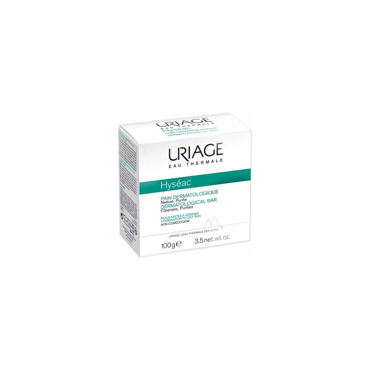 URIAGE HYSEAC PAN DERMATOLOGICO LIMPIADOR 100 GR