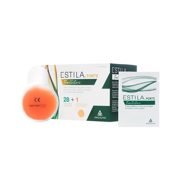 ESTILA FORTE TOALLITAS 28 TOALLITAS  ALMOHADILLA