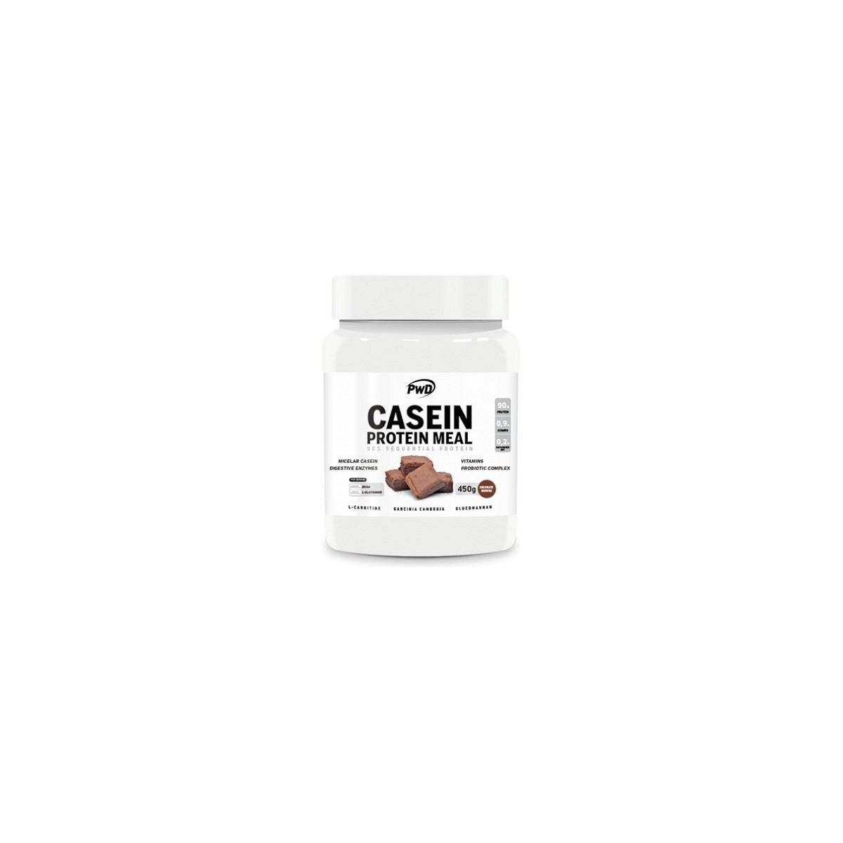 PWD CASEIN PROTEIN MEAL BROWNIE 450GR