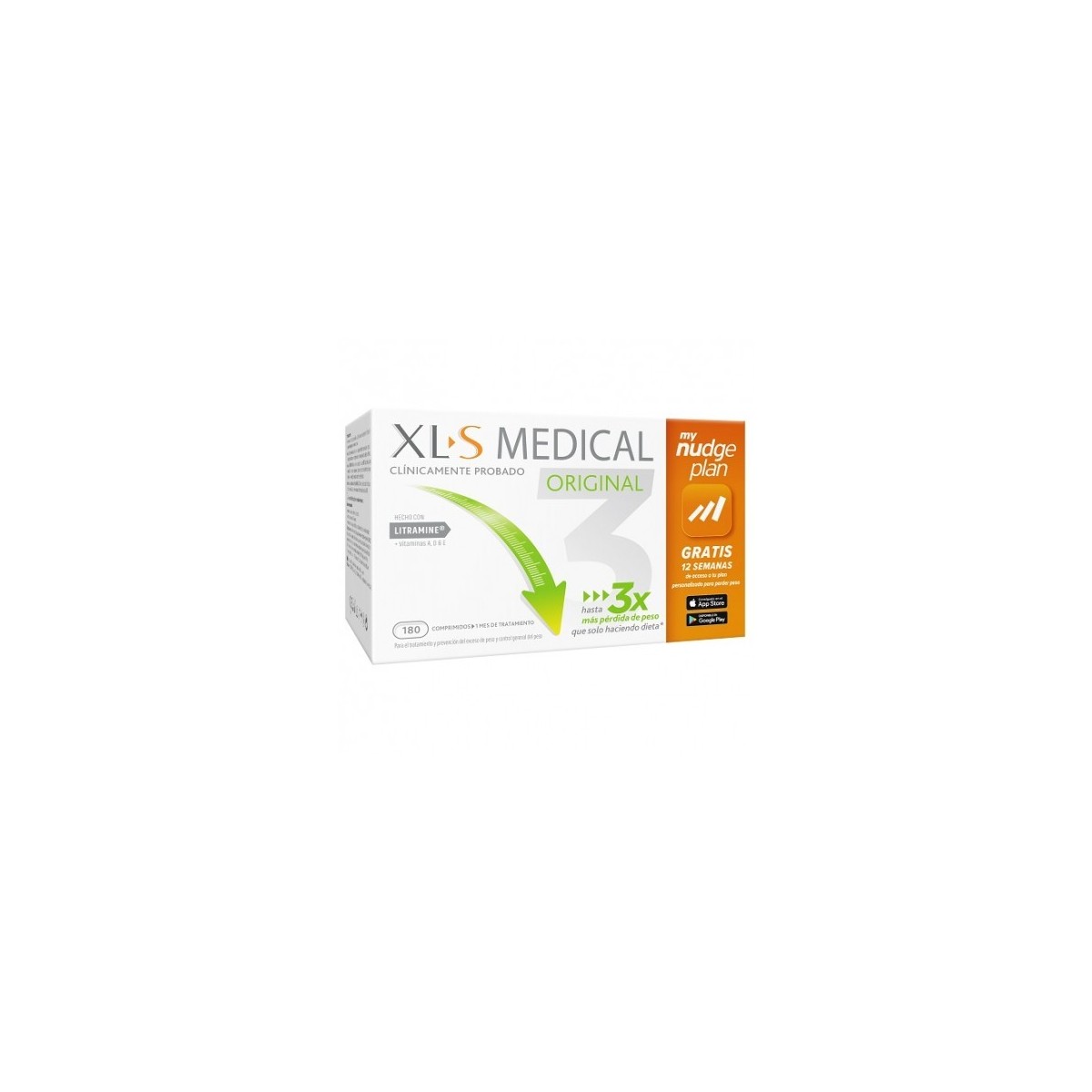XLS MEDICAL ORIGINAL CAPTAGRASAS NUDGE 90 STICKS