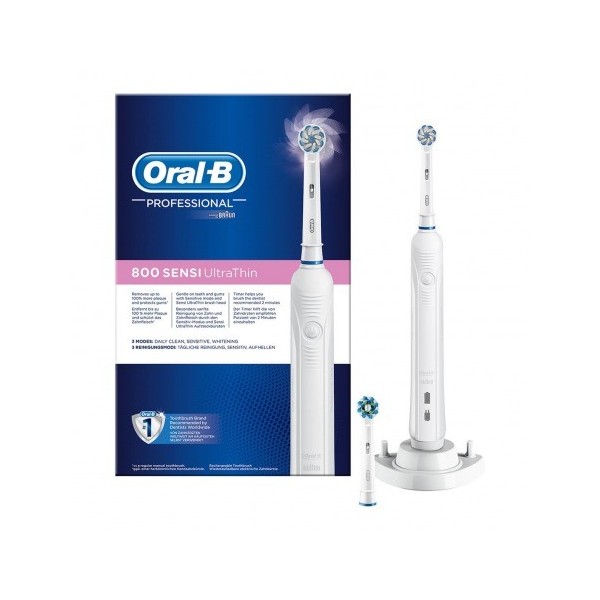 CEPILLO DENTAL ELECTRICO RECARGABLE ORALB DIENTES SENSIBLES PRO800 SENSITIVE CLEAN
