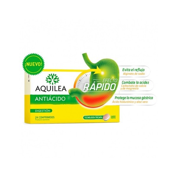 AQUILEA ANTIACIDO 24 COMPRIMIDOS