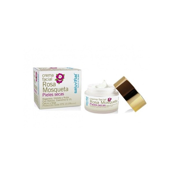 SALUVITAL CREMA ROSA MOSQUETA PIELES SECAS 1 ENVASE 50 ml