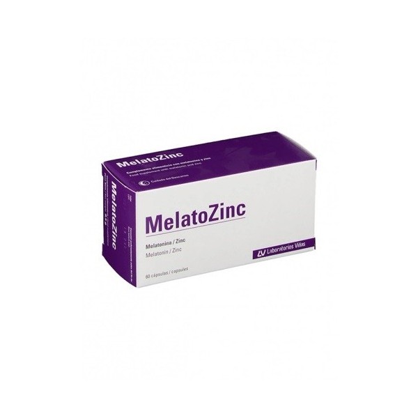 MELATOZINC 1 mg 60 CAPSULAS