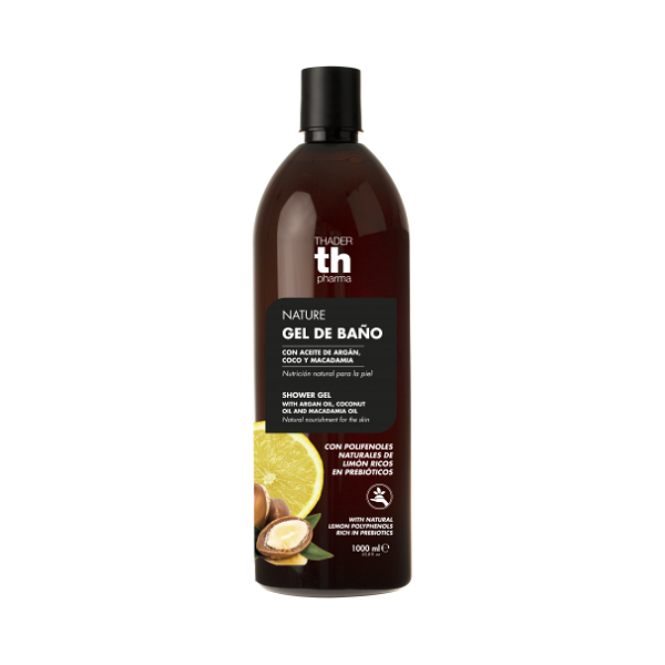 TH PHARMA GEL DE BAÑO ACEITE DE ARGAN COCO Y MACADAMIA 1L