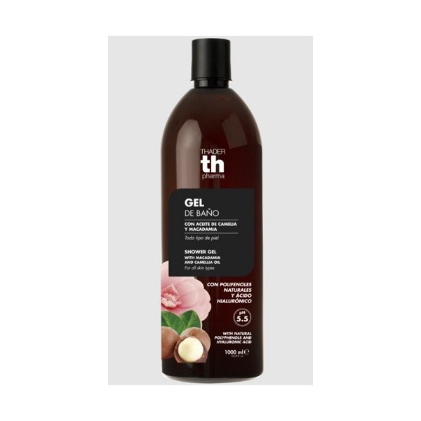 TH PHARMA GEL DE BAÑO ACEITE DE CAMELIA Y MACADAMIA 1000 ML