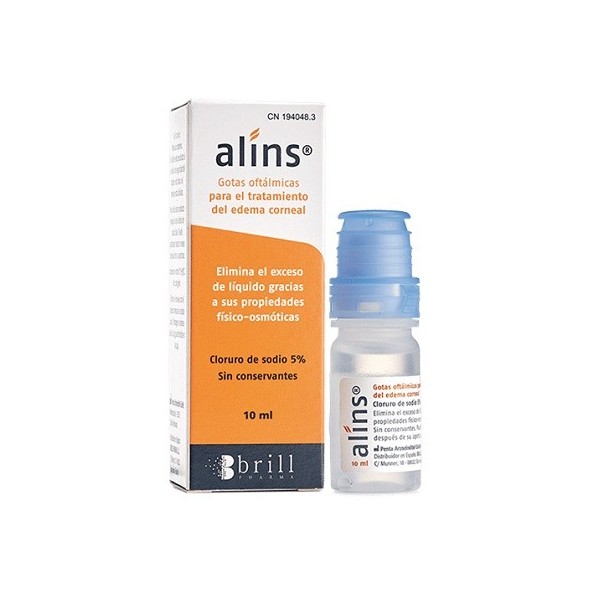 ALINS SOLUCION OFTALMICA 1 ENVASE 10 ml