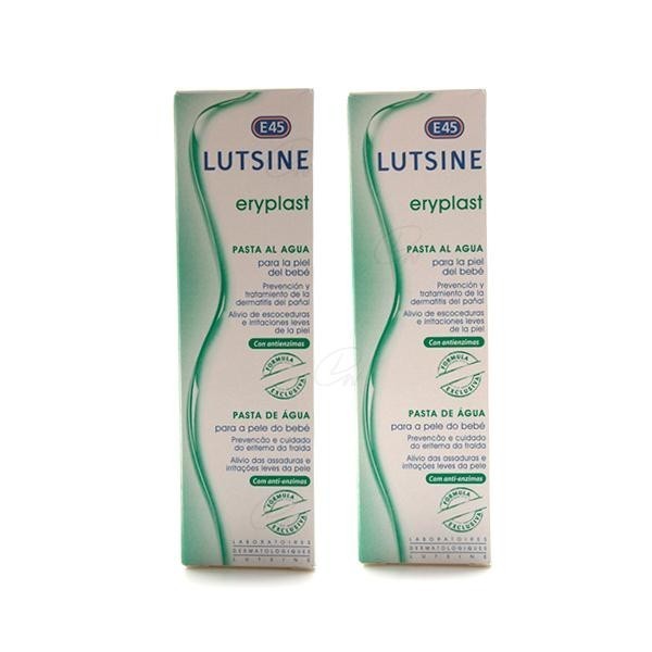 E45 LUTSINE ERYPLAST PASTA AL AGUA 2 TUBOS 125 g DUPLO