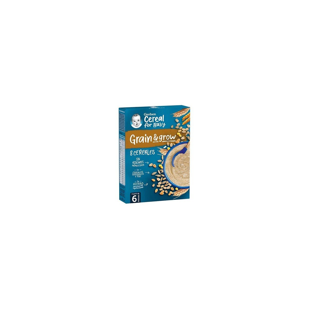GERBER 8 CEREALES 1 ESTUCHE 250 g