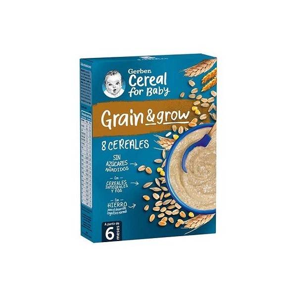 GERBER 8 CEREALES 1 ESTUCHE 250 g