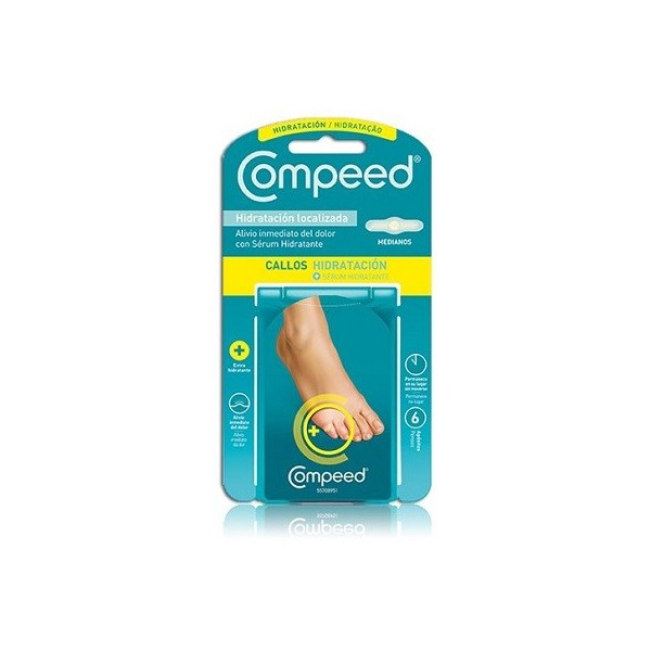 COMPEED CALLOS HIDRATACION CONTINUA 6 UNIDADES